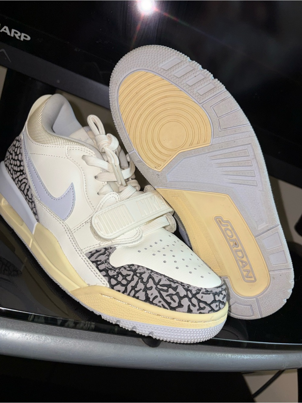 Air Jordan Legacy 312 Low Sale Cement Grey - Picture 1 of 3